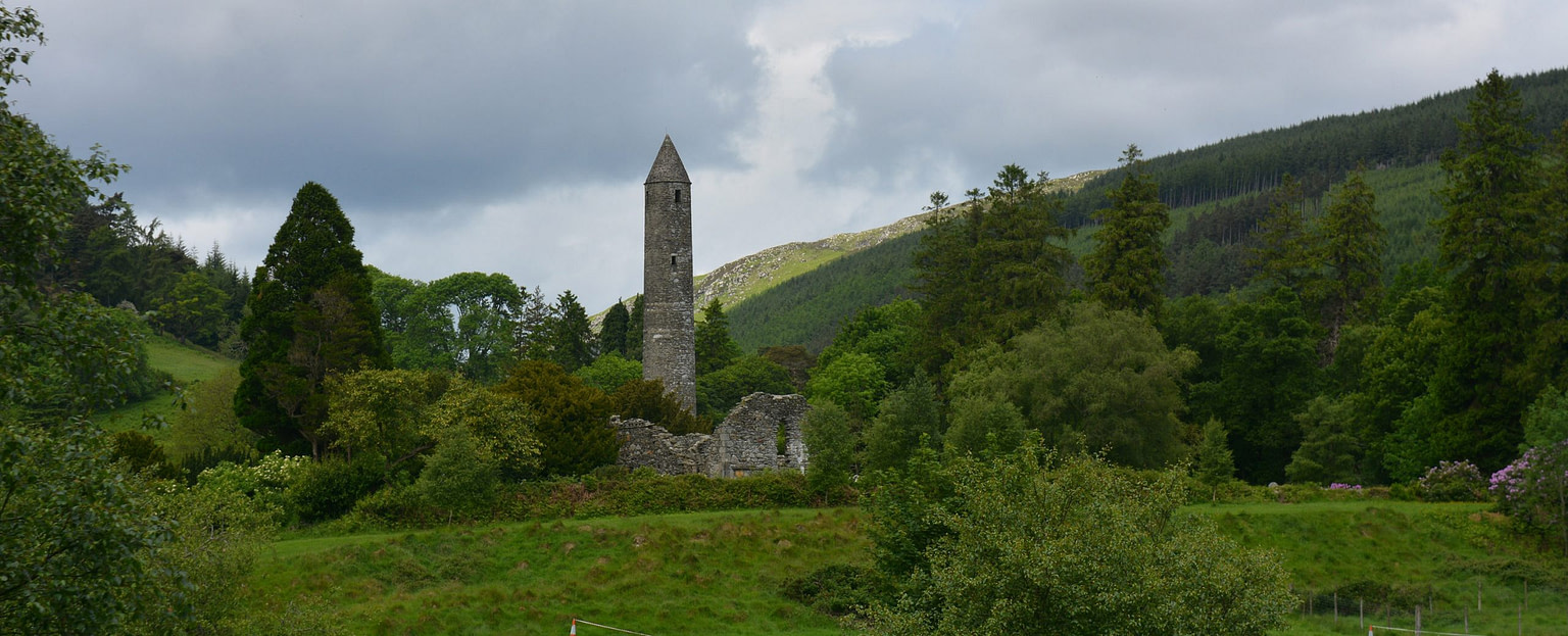 Scenic View of Glendalough